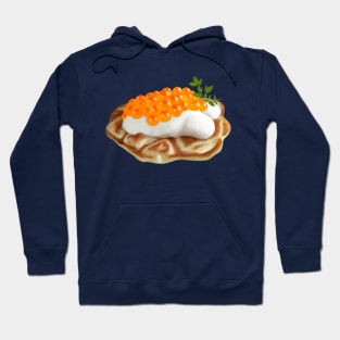 Russian sandwich with caviar Hoodie